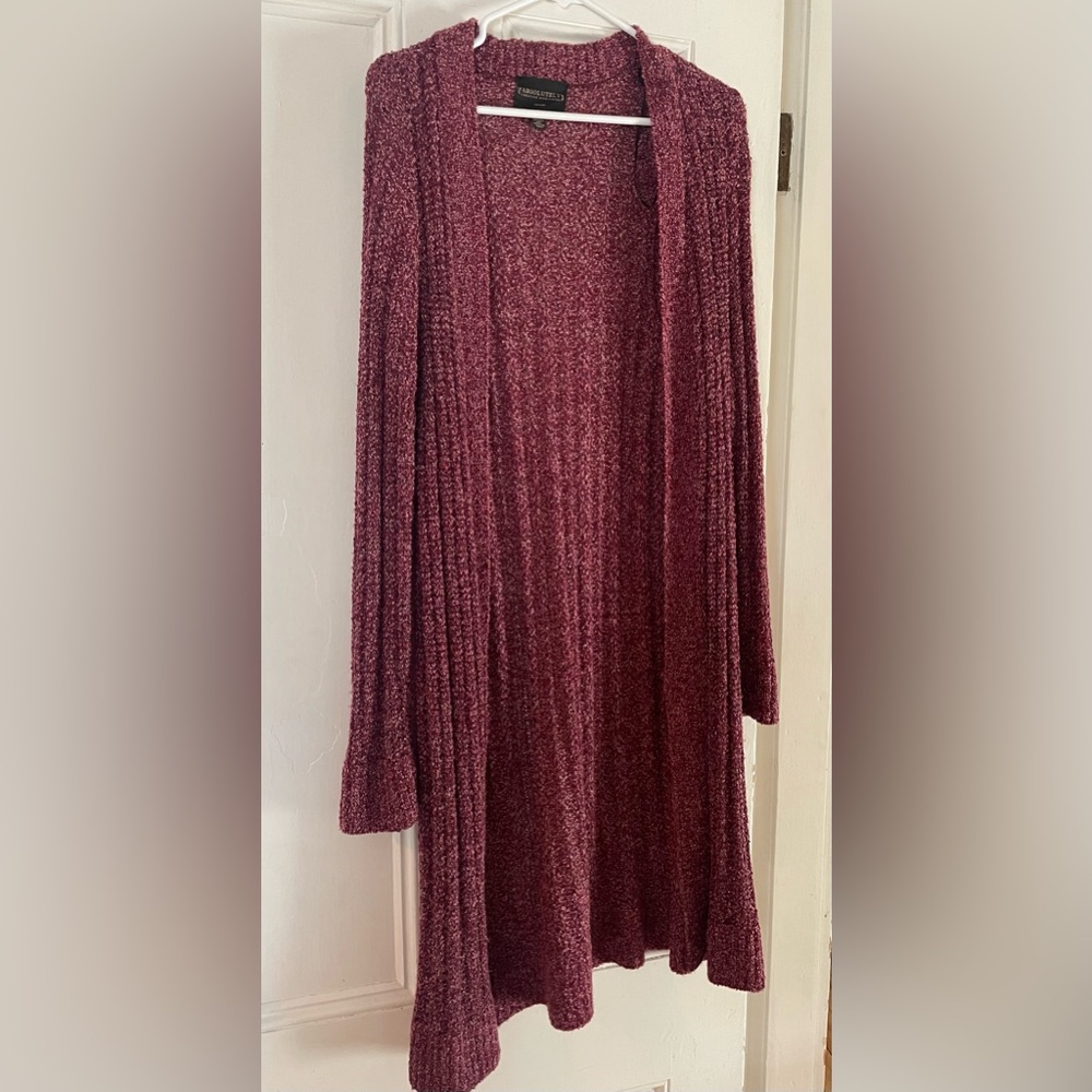 Absolutely crocheted sweater and rose